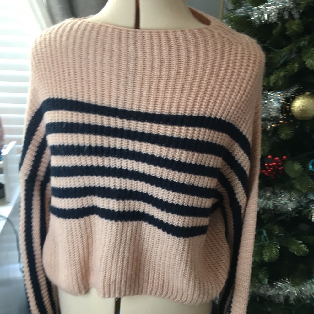 stripped sweater